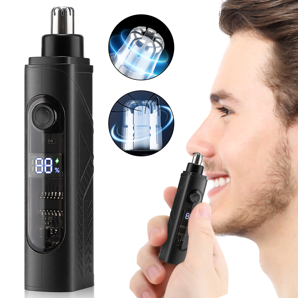 Hair Clipper Professional - Electric Nose Hair Clipper Rechargeable Automatic