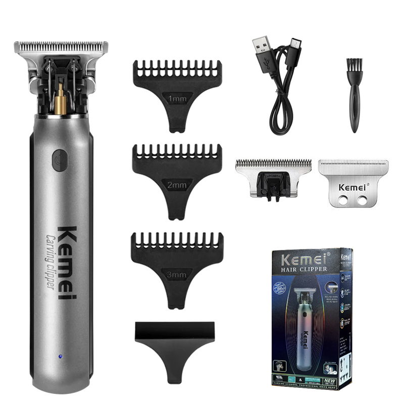 Beard Trimmer Cordless - KEMEI Professional Electric Hair Trimmer for