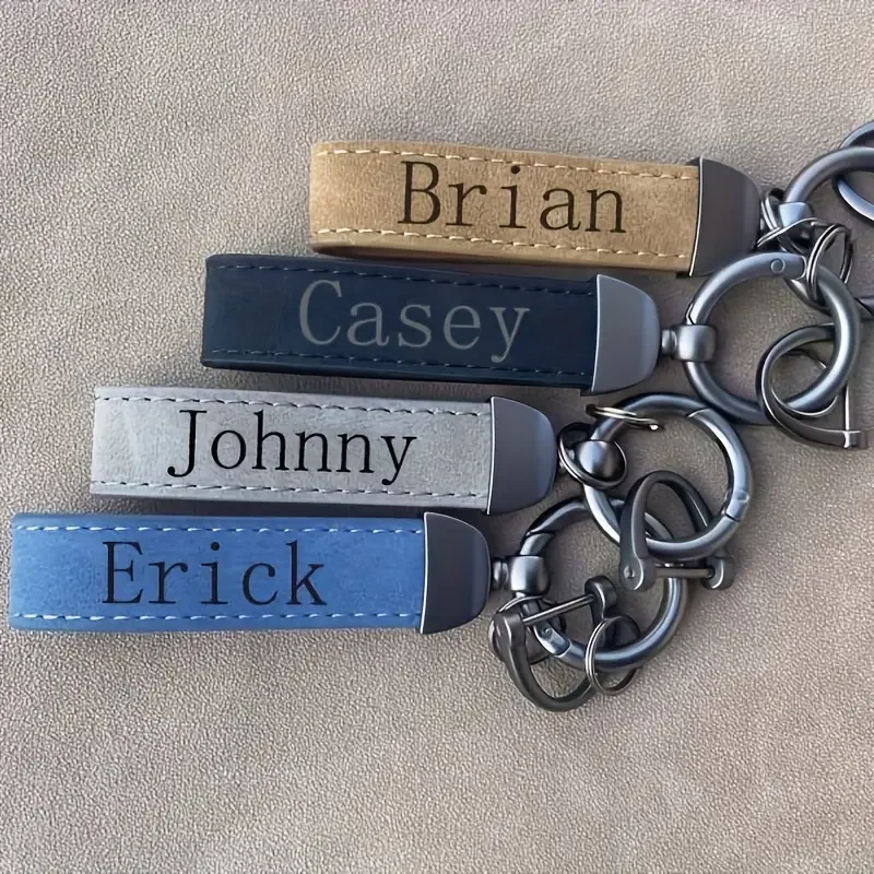 Men'S Grooming Company - 1PCS Free Laser Custom Nubuck Leather