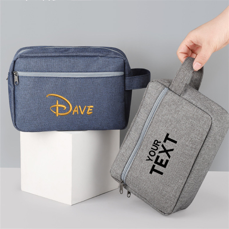 Custom Embroidery Name Man Was - Mens Grooming Kit Case 评论和价格