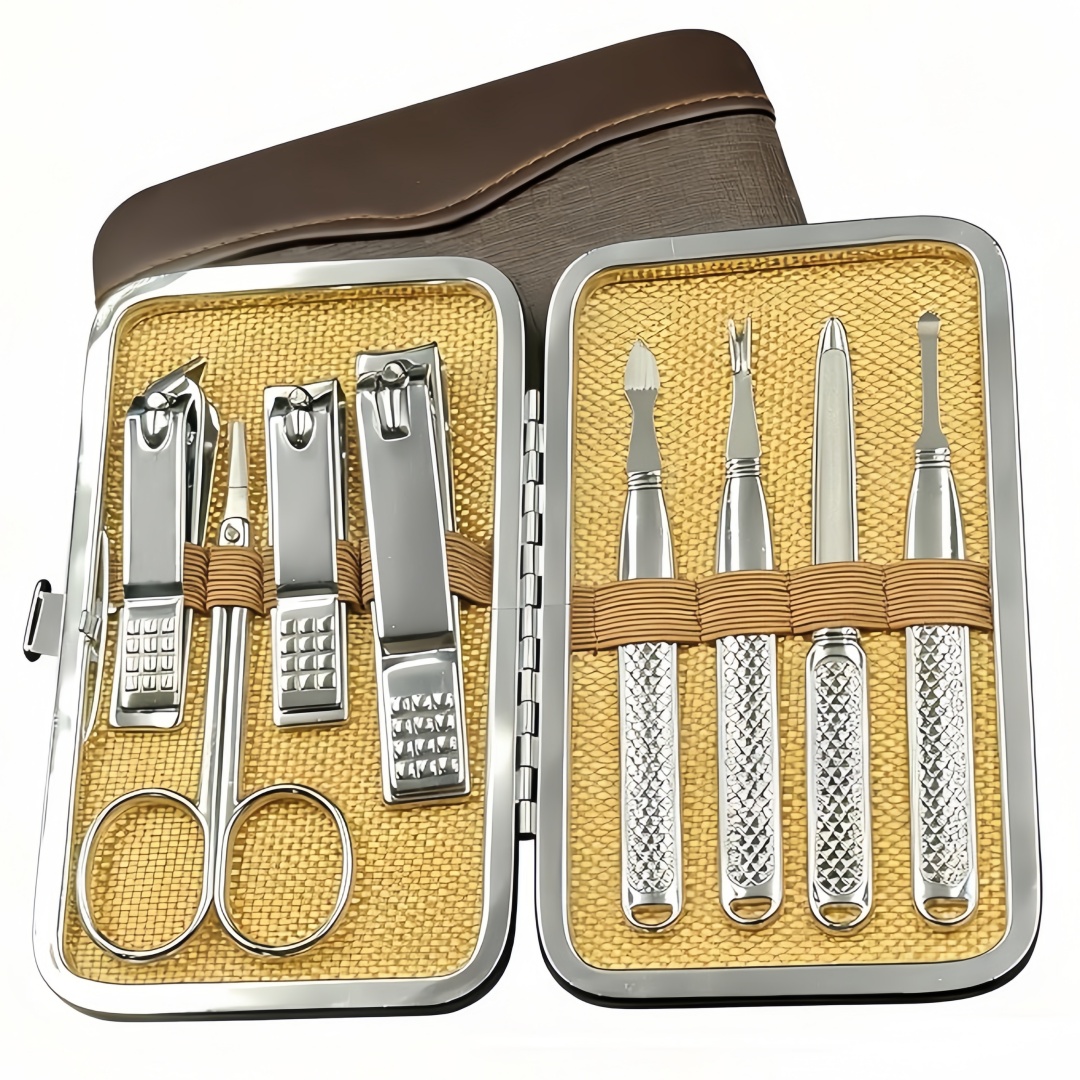 Manicure Set for Men and Women - Mens Grooming Kit Case 评论和价格