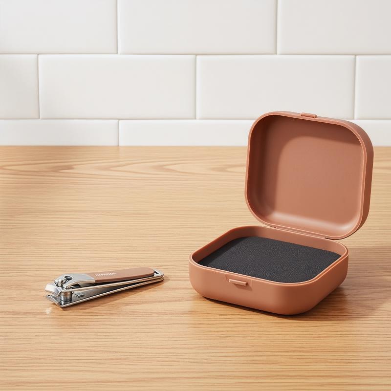 Nail Care Kit Anti-Splatter Ma - Mens Grooming Kit Case 评论和价格