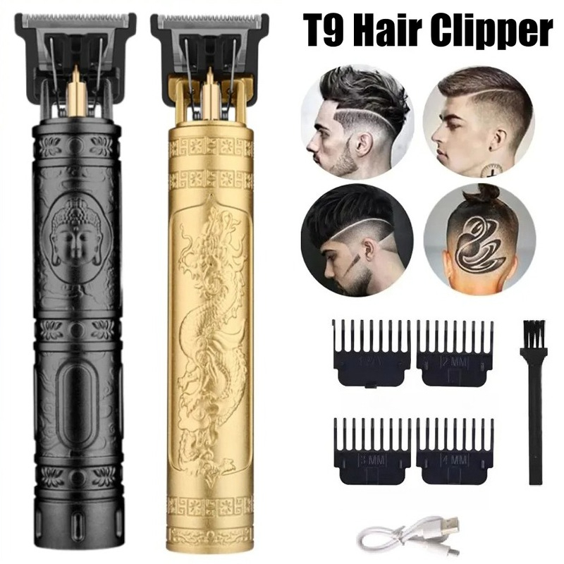 T9 Hair Clipper With 4 Guide C - Beard Trimmer Cordless 评论和价格