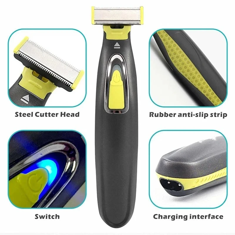 Portable USB Charging Electric - Men Grooming Armpit Hair 评论和价格