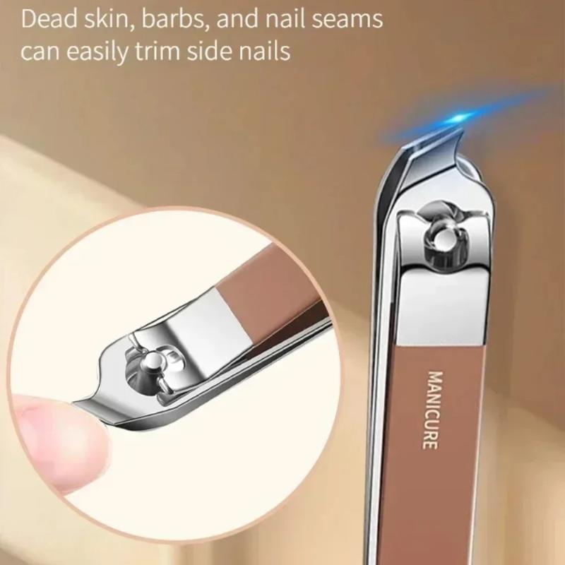 Nail Care Kit Anti-Splatter Ma - Mens Grooming Kit Case 评论和价格