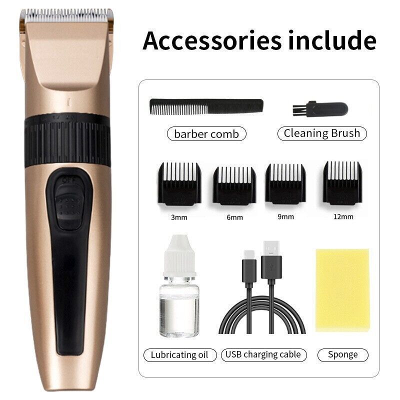 Professional Cordless Hair Cli - Beard Trimmer Cordless 评论和价格