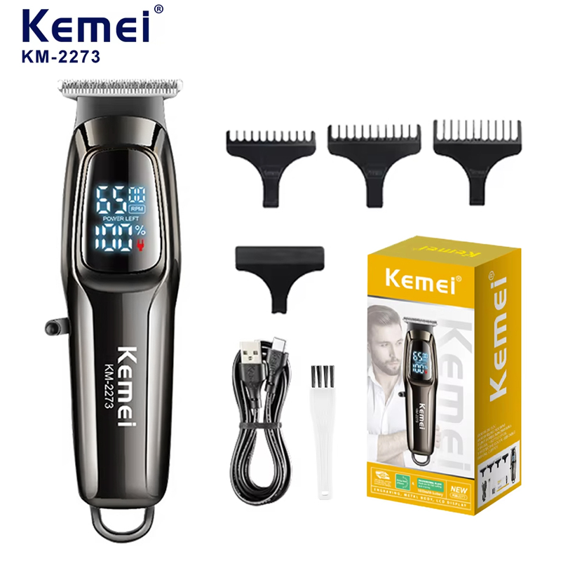 Kemei KM-2273 Rechargeable Ele - Beard Trimmer Cordless 评论和价格