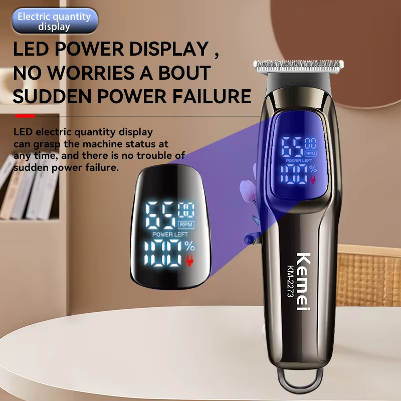 Kemei KM-2273 Rechargeable Ele - Beard Trimmer Cordless 评论和价格
