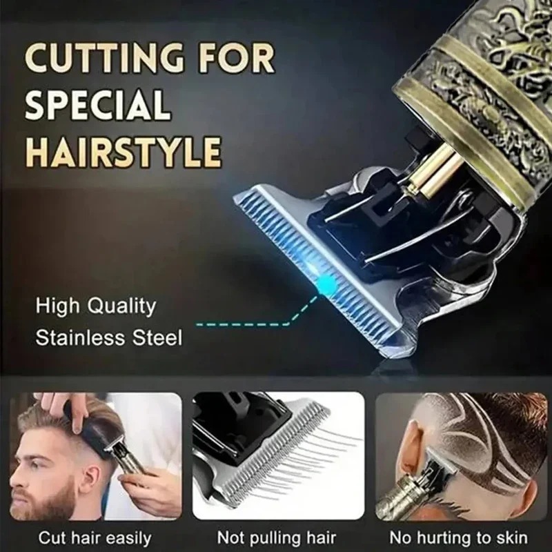 Zero Gap Hair Trimmer T9 Clipp - Beard Trimmer Cordless 评论和价格