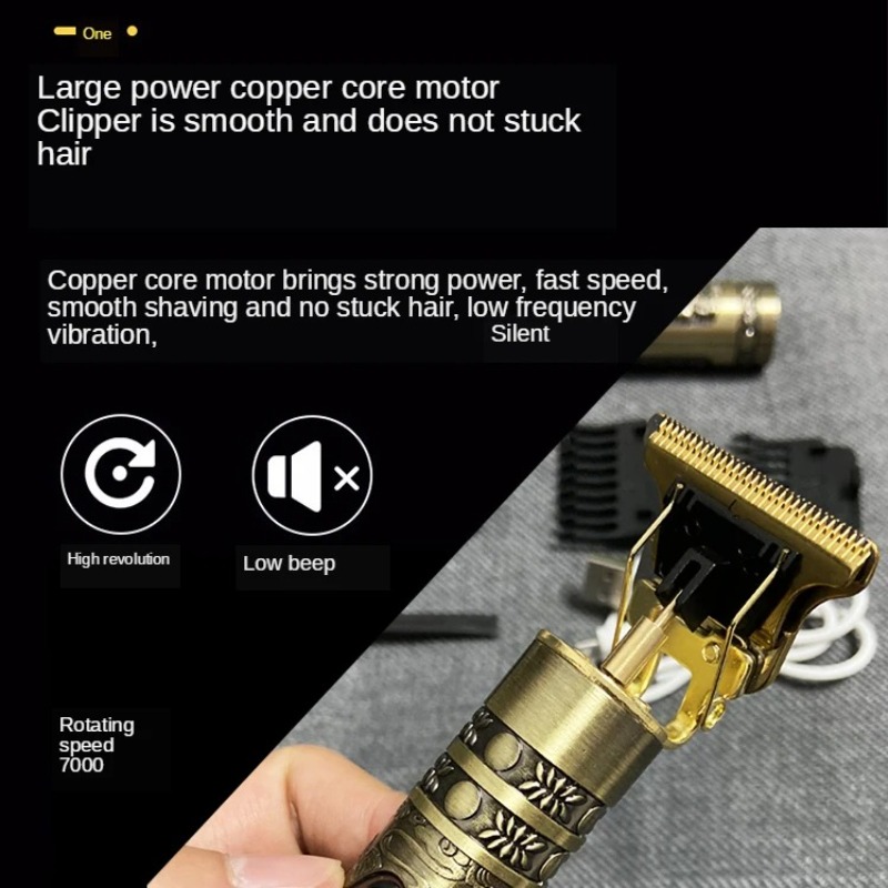 Zero Gap Hair Trimmer T9 Clipp - Beard Trimmer Cordless 评论和价格
