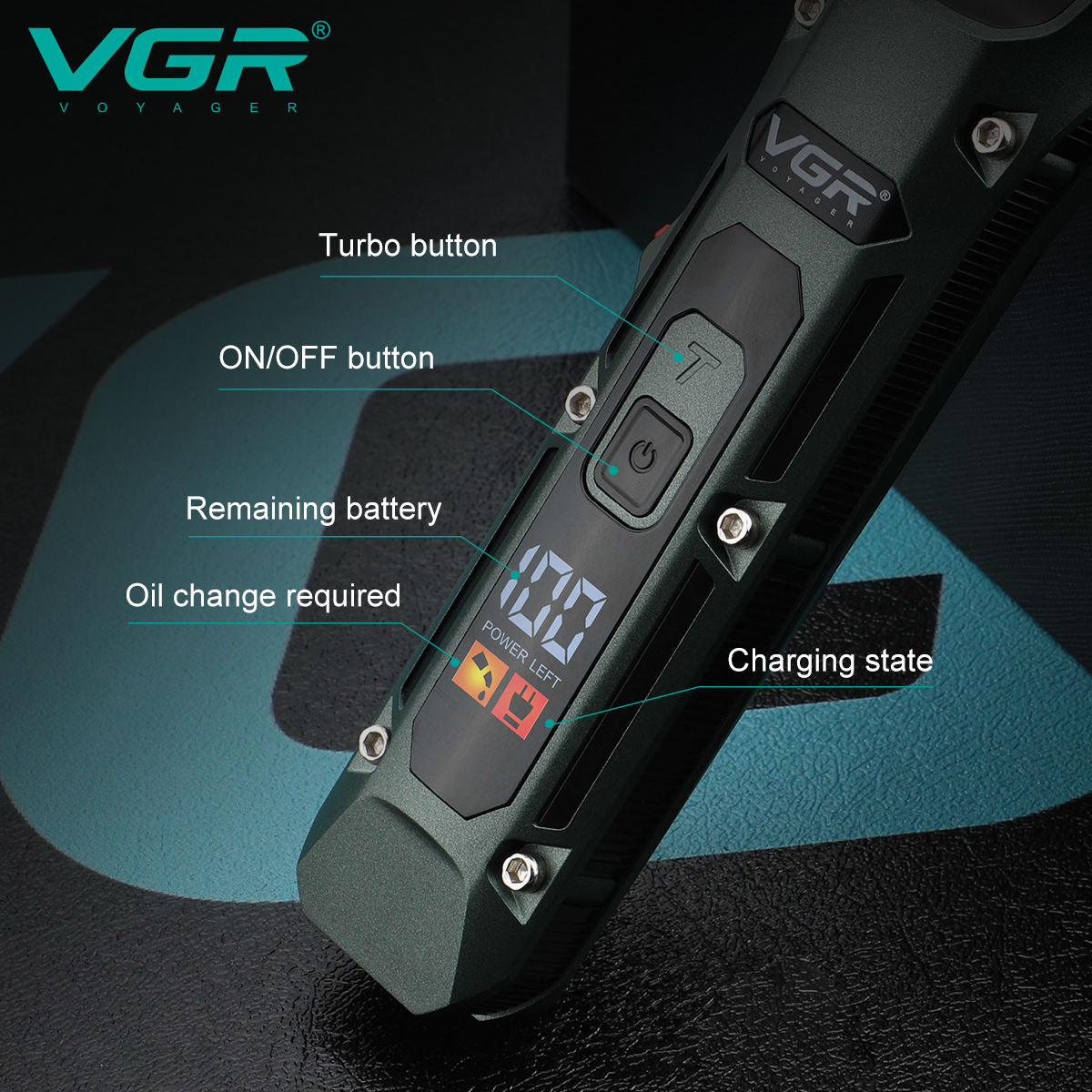 VGR V-696 New metal Popular Sa - Hair Clipper Professional 评论和价格